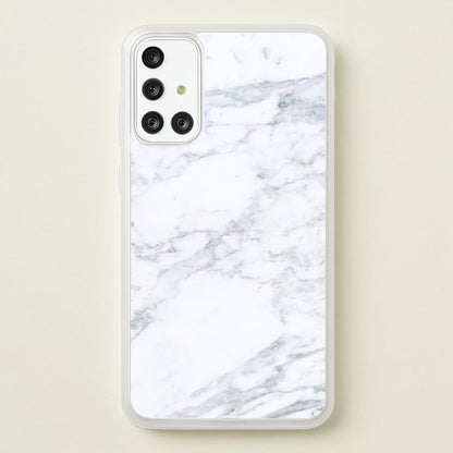 White Marble Pattern  - marble Phone Case for Galaxy A71
