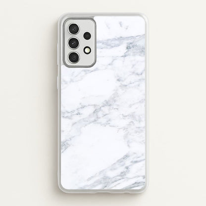 White Marble Pattern  - marble Phone Case for Galaxy A52 / A52s