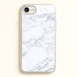 White Marble Pattern  - marble Phone Case for iPhone 6 / 7 / 8 / SE