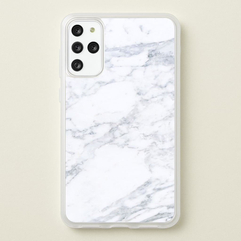 White Marble Pattern  - marble Phone Case for Galaxy S20 Plus