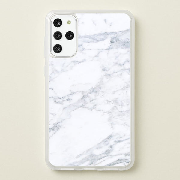 White Marble Pattern  - marble Phone Case for Galaxy S20 Plus