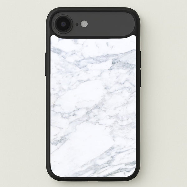 White Marble Pattern Phone Case for iPhone 17 Air