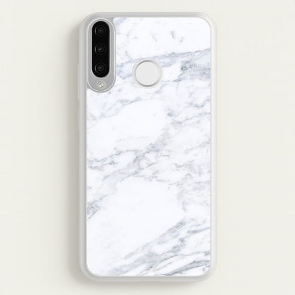 White Marble Pattern  - marble Phone Case for Huawei P30 Lite