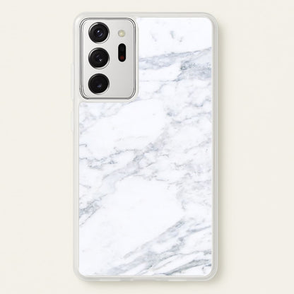 White Marble Pattern  - marble Phone Case for Galaxy Note 20 Ultra
