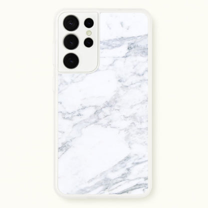 White Marble Pattern  - marble Phone Case for Galaxy S21 Ultra