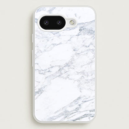 White Marble Pattern  - marble Phone Case for Google Pixel 9a