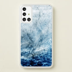 Sea Blue Marble  - marble Phone Case for Galaxy A71