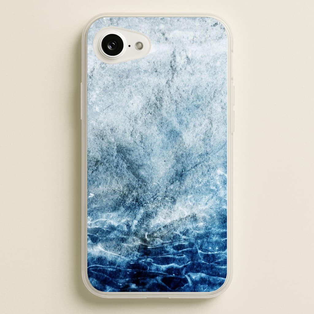 Sea Blue Marble  - marble Phone Case for iPhone 16e