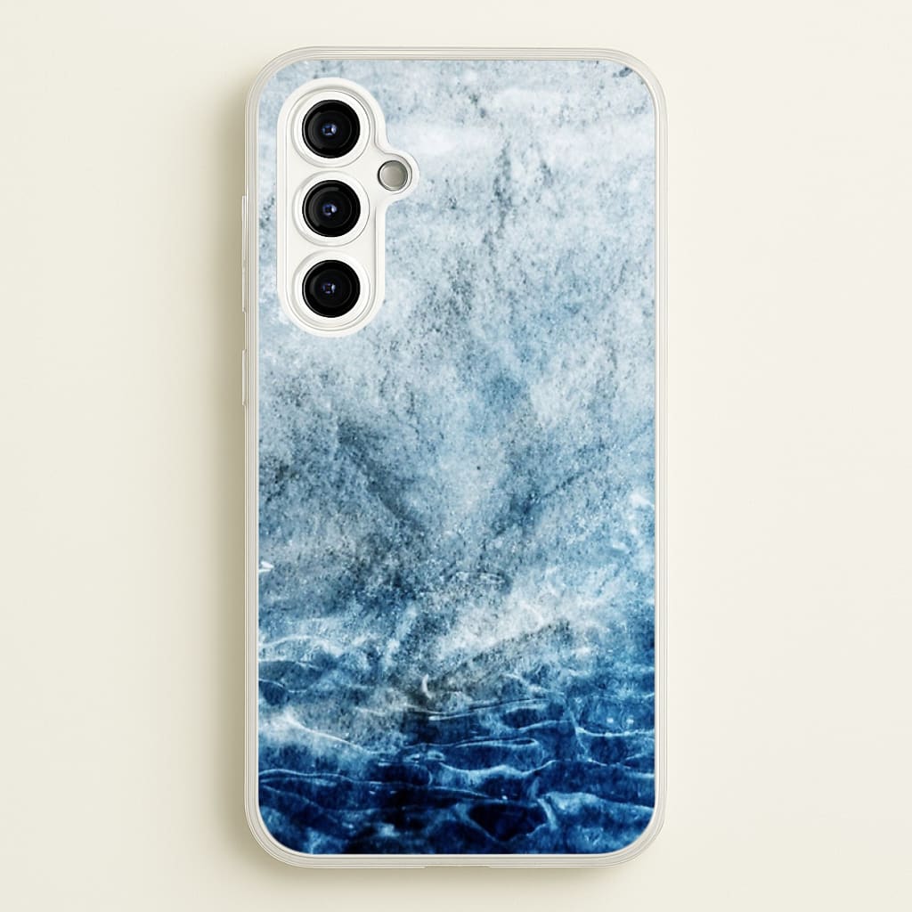 Sea Blue Marble  - marble Phone Case for Galaxy A54
