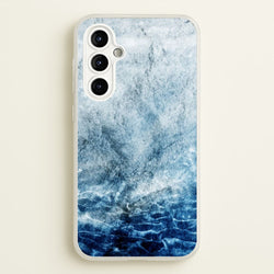 Sea Blue Marble  - marble Phone Case for Galaxy A54