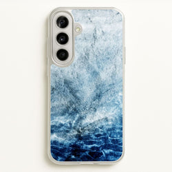 Sea Blue Marble  - marble Phone Case for Galaxy A56