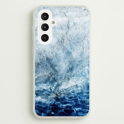 Sea Blue Marble  - marble Phone Case for Galaxy S23FE