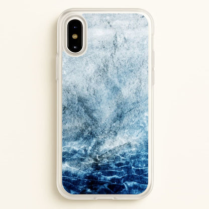 Sea Blue Marble  - marble Phone Case for iPhone X / XS