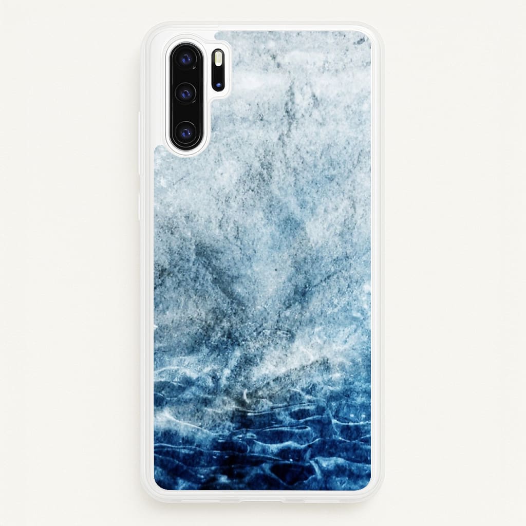 Sea Blue Marble  - marble Phone Case for Huawei P30 Pro