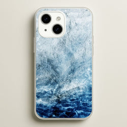 Sea Blue Marble  - marble Phone Case for iPhone 14