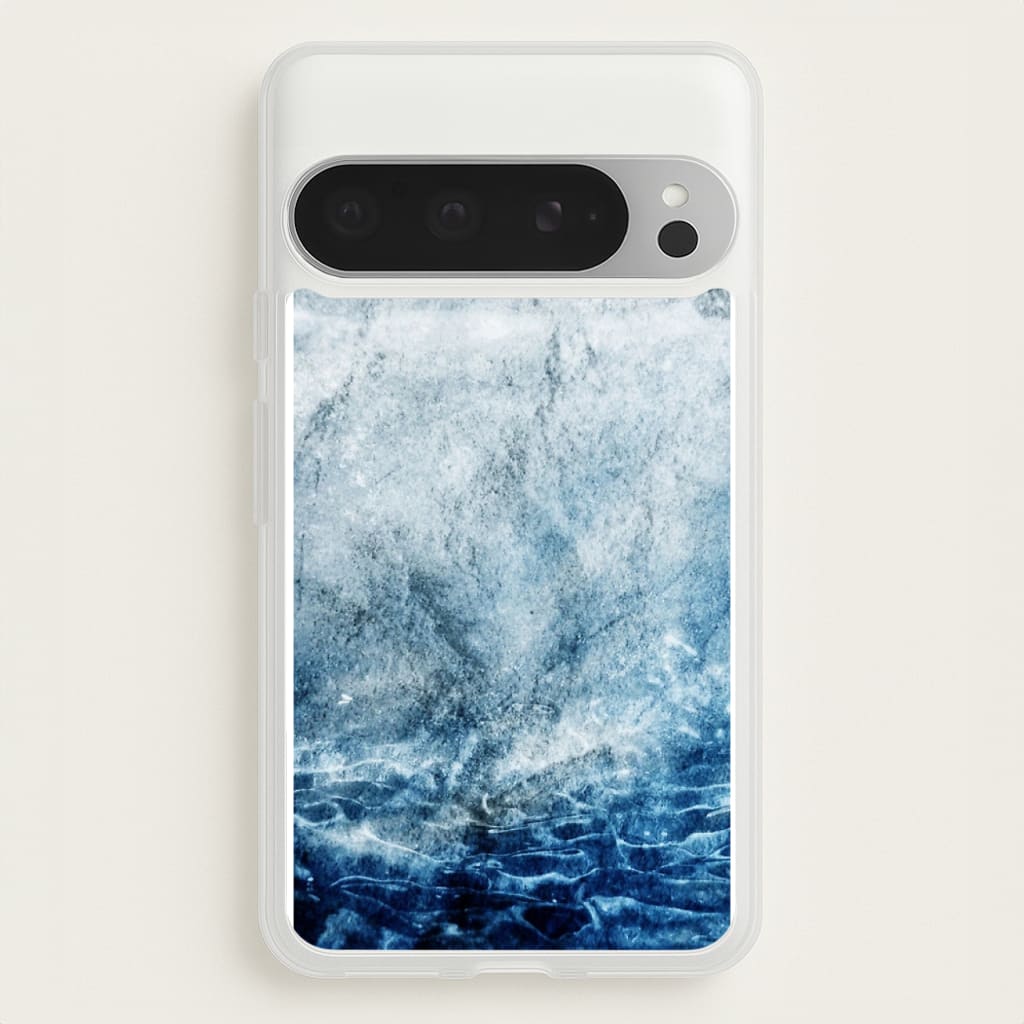 Sea Blue Marble  - marble Phone Case for Google Pixel 9 Pro XL