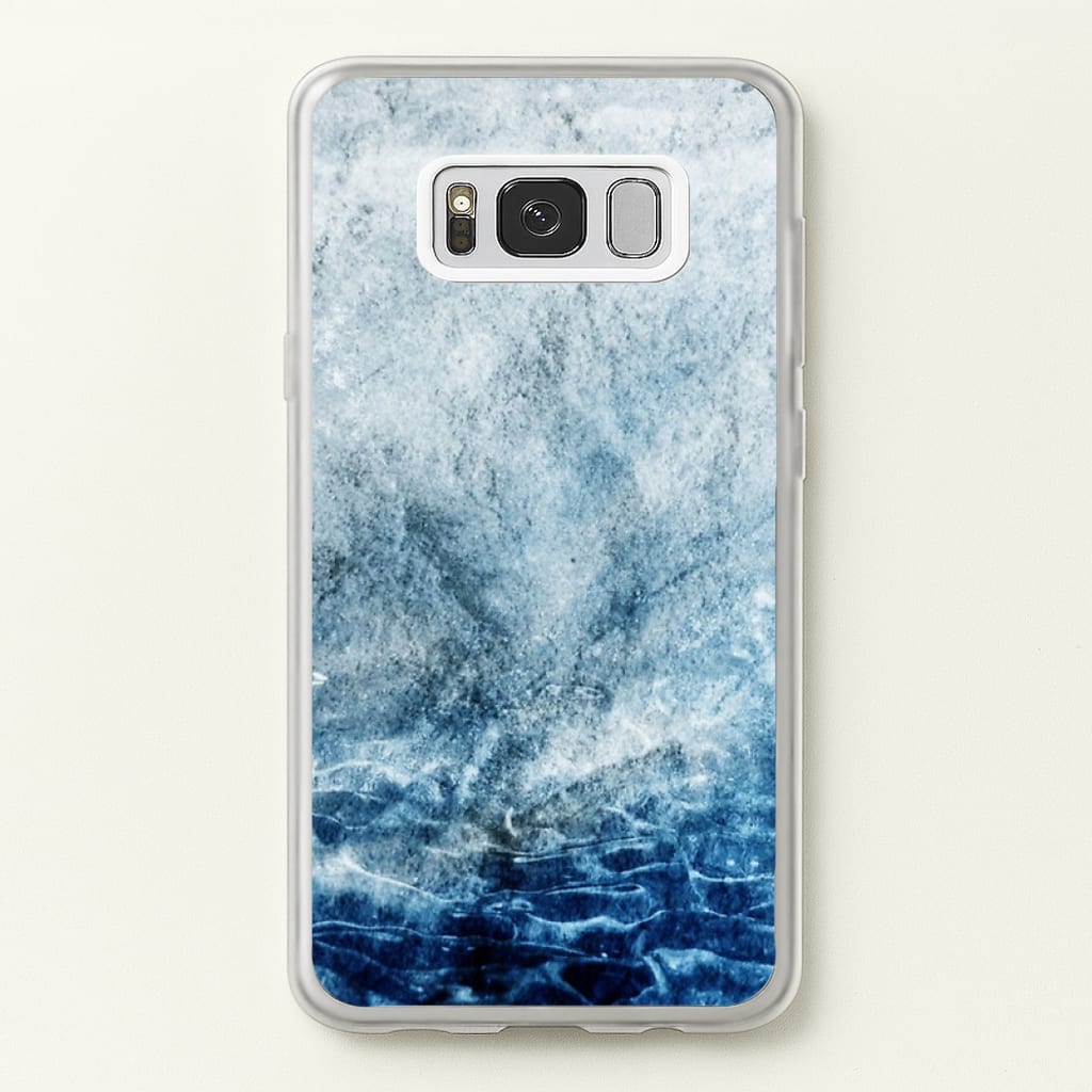 Sea Blue Marble  - marble Phone Case for Galaxy S8