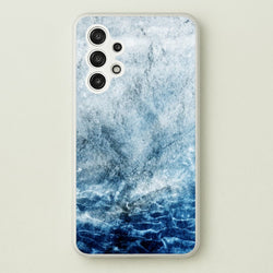 Sea Blue Marble  - marble Phone Case for Galaxy A13