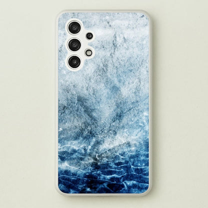 Sea Blue Marble  - marble Phone Case for Galaxy A13