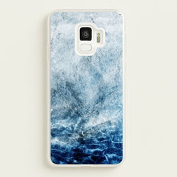 Sea Blue Marble  - marble Phone Case for Galaxy S9