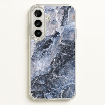 Grey and White Marble  - marble Phone Case for Galaxy A56