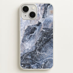 Grey and White Marble  - marble Phone Case for iPhone 13 Mini