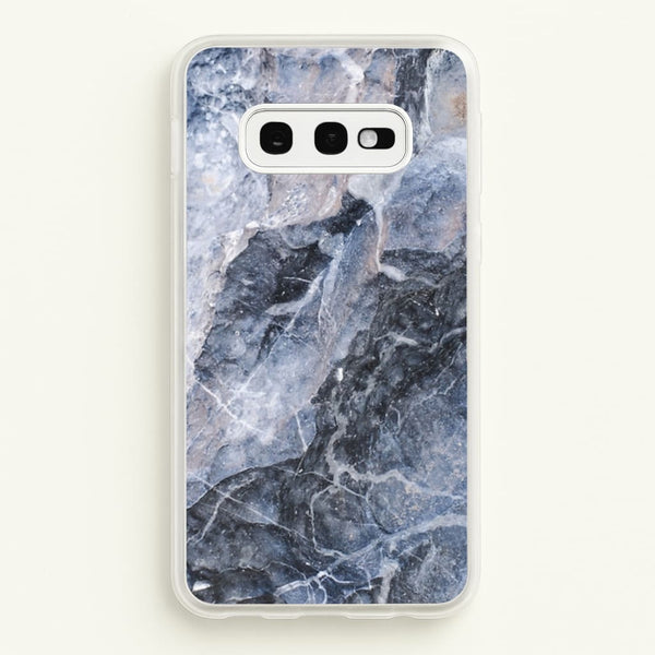 Grey and White Marble  - marble Phone Case for Galaxy S10e