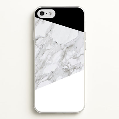 White, Black and Marble Pattern  - marble Phone Case for iPhone 5 / 5s / SE 2016