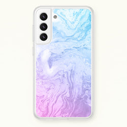 Purple Marble  - marble Phone Case for Galaxy S22