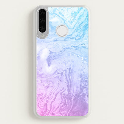 Purple Marble  - marble Phone Case for Huawei P30 Lite