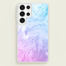Purple Marble  - marble Phone Case for Galaxy S22 Ultra