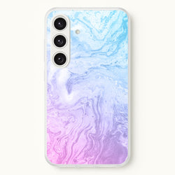 Purple Marble  - marble Phone Case for Galaxy S24