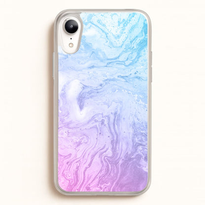 Purple Marble  - marble Phone Case for iPhone XR