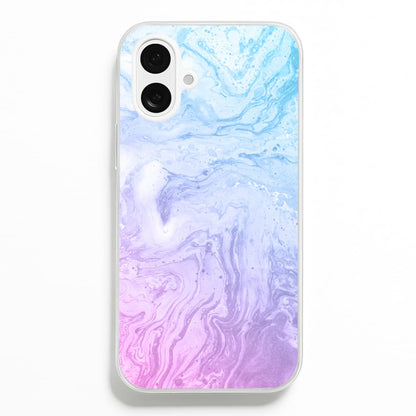 Purple Marble  - marble Phone Case for iPhone 16 Plus