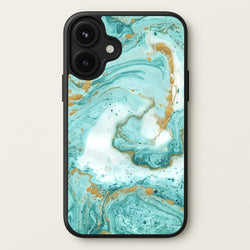 Green Marble Phone Case for iPhone 17