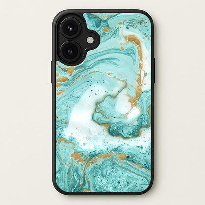 Green Marble Phone Case for iPhone 17