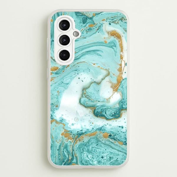 Green Marble  - marble Phone Case for Galaxy A14
