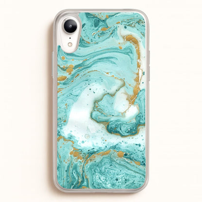 Green Marble  - marble Phone Case for iPhone XR