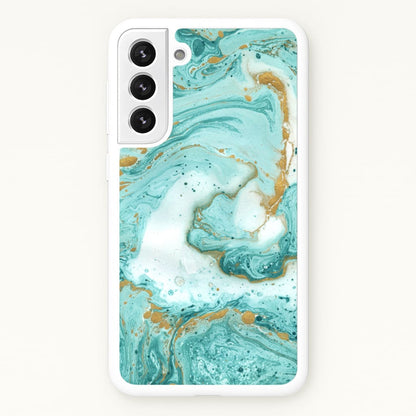 Green Marble  - marble Phone Case for Galaxy S22 Plus