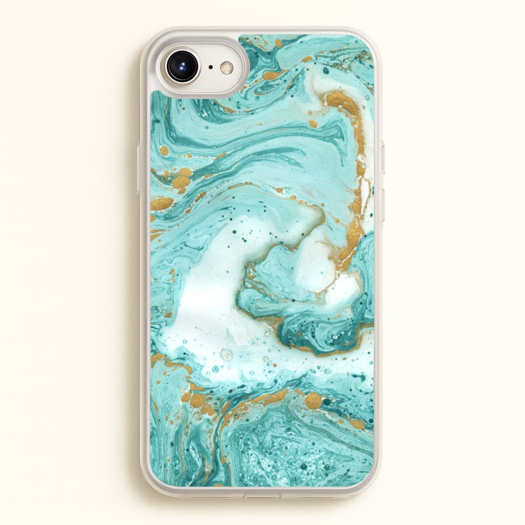 Green Marble  - marble Phone Case for iPhone 6 / 7 / 8 / SE