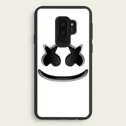 White Helmet DJ Helmet  - Marshmello Phone Case for Galaxy S9 Plus