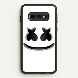 White Helmet DJ Helmet  - Marshmello Phone Case for Galaxy S10e