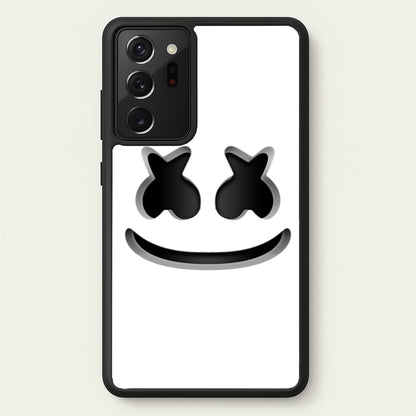 White Helmet DJ Helmet  - Marshmello Phone Case for Galaxy Note 20 Ultra