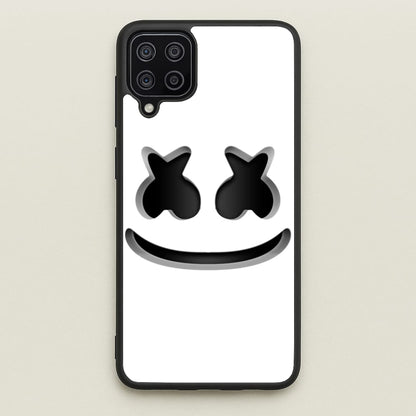 White Helmet DJ Helmet  - Marshmello Phone Case for Galaxy A12
