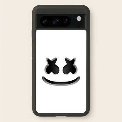 White Helmet DJ Helmet  - Marshmello Phone Case for Google Pixel 8 Pro