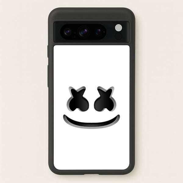White Helmet DJ Helmet  - Marshmello Phone Case for Google Pixel 8 Pro