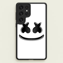 White Helmet DJ Helmet  - Marshmello Phone Case for Galaxy S23 Ultra