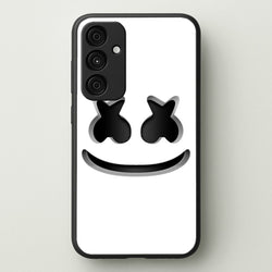 White Helmet DJ Helmet  - Marshmello Phone Case for Galaxy A15