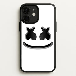 White Helmet DJ Helmet  - Marshmello Phone Case for iPhone 11