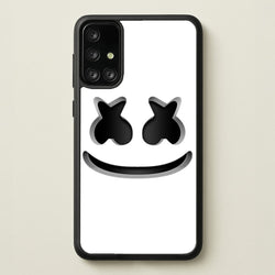 White Helmet DJ Helmet  - Marshmello Phone Case for Galaxy A71